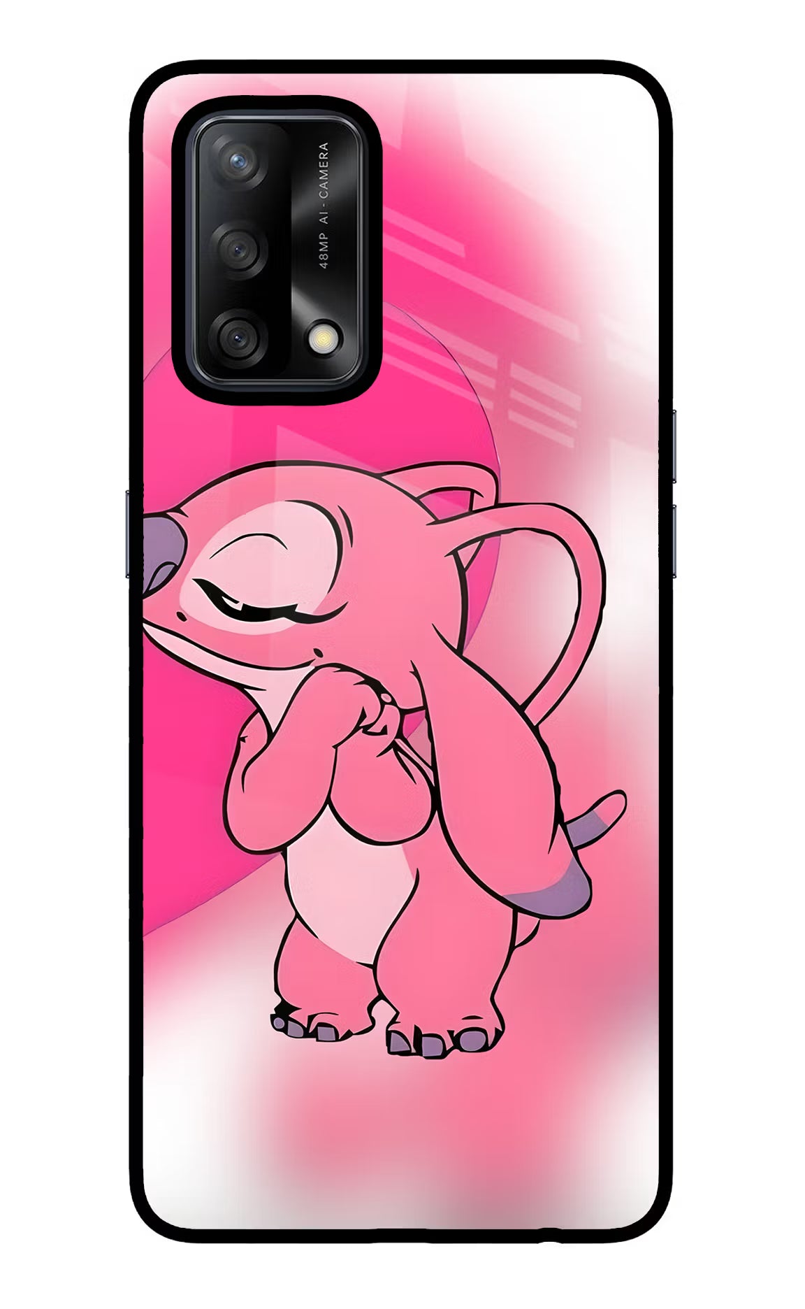 Angel Hug Oppo F19/F19s Glass Case
