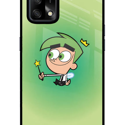 Cosmo Magic Oppo F19/F19s Glass Case Back Cover by Casekaro