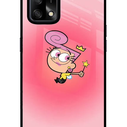 Wanda Magic Oppo F19/F19s Glass Case Back Cover by Casekaro