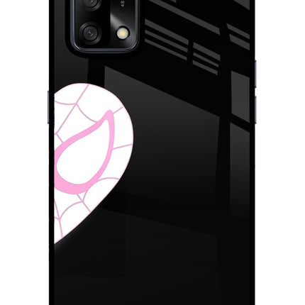 Gwen Mask Oppo F19/F19s Glass Case Back Cover by Casekaro
