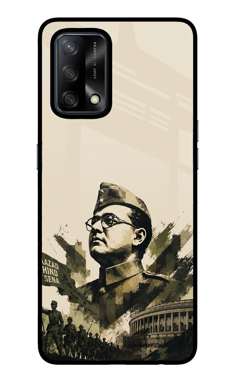 Netaji Rising Oppo F19/F19s Glass Case