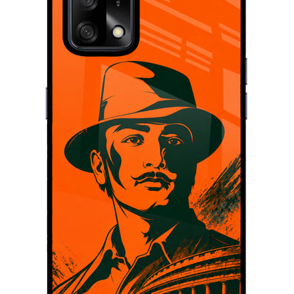 Bhagat Singh Legacy Oppo F19/F19s Glass Case