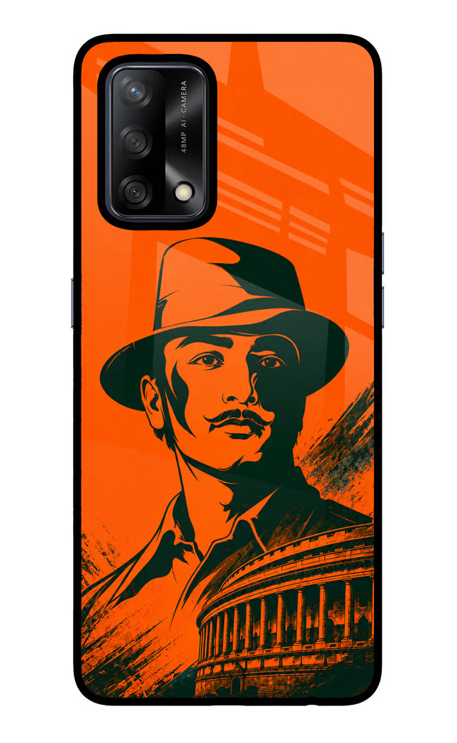 Bhagat Singh Legacy Oppo F19/F19s Glass Case
