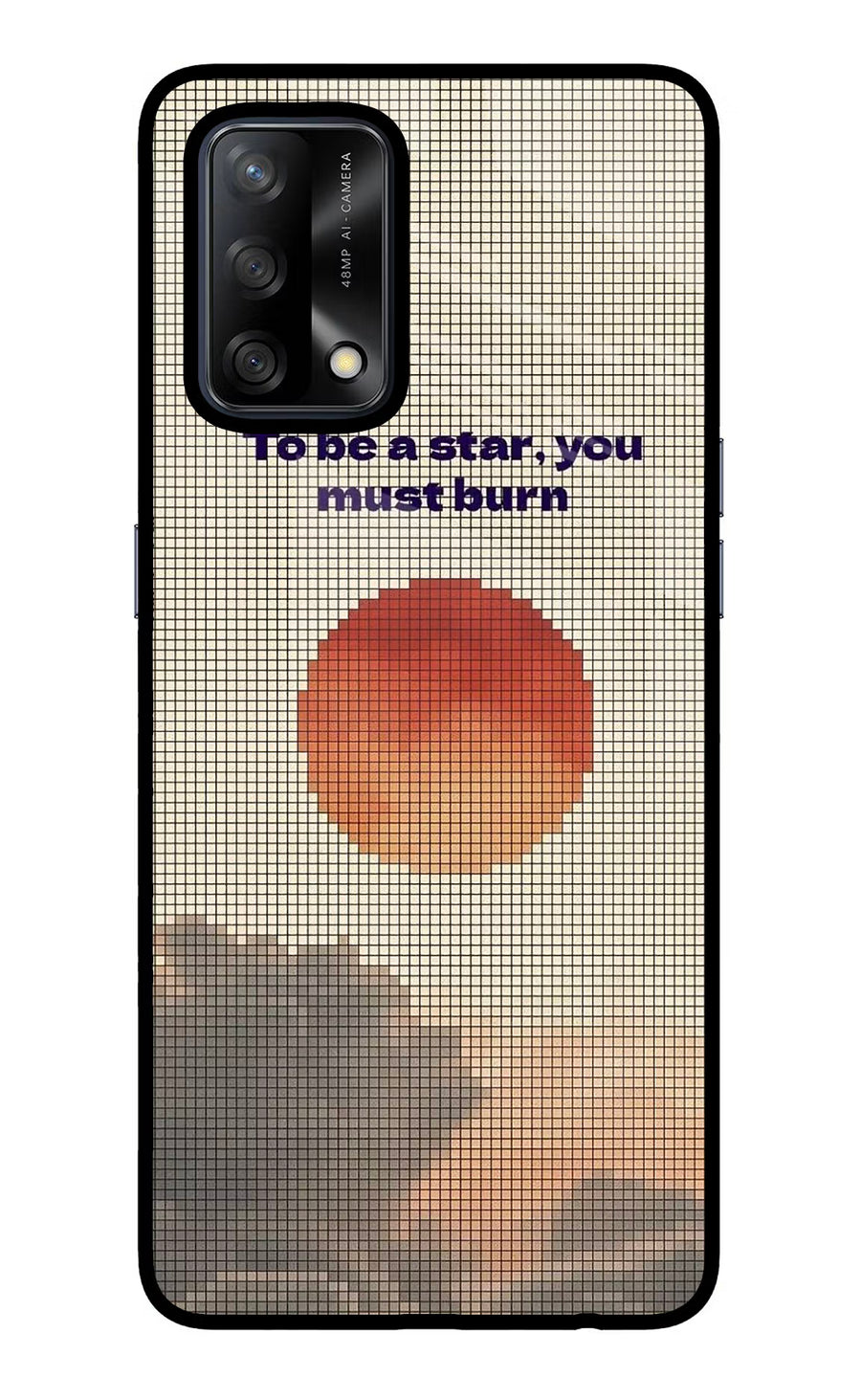Pixel Sun Oppo F19/F19s Back Cover, Glass case
