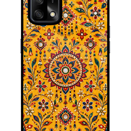 Sunlit Aura Oppo F19/F19s Glass Case