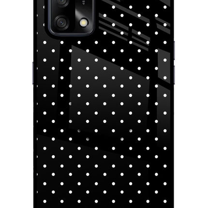 White Dots Oppo F19/F19s Pop Case by Casekaro