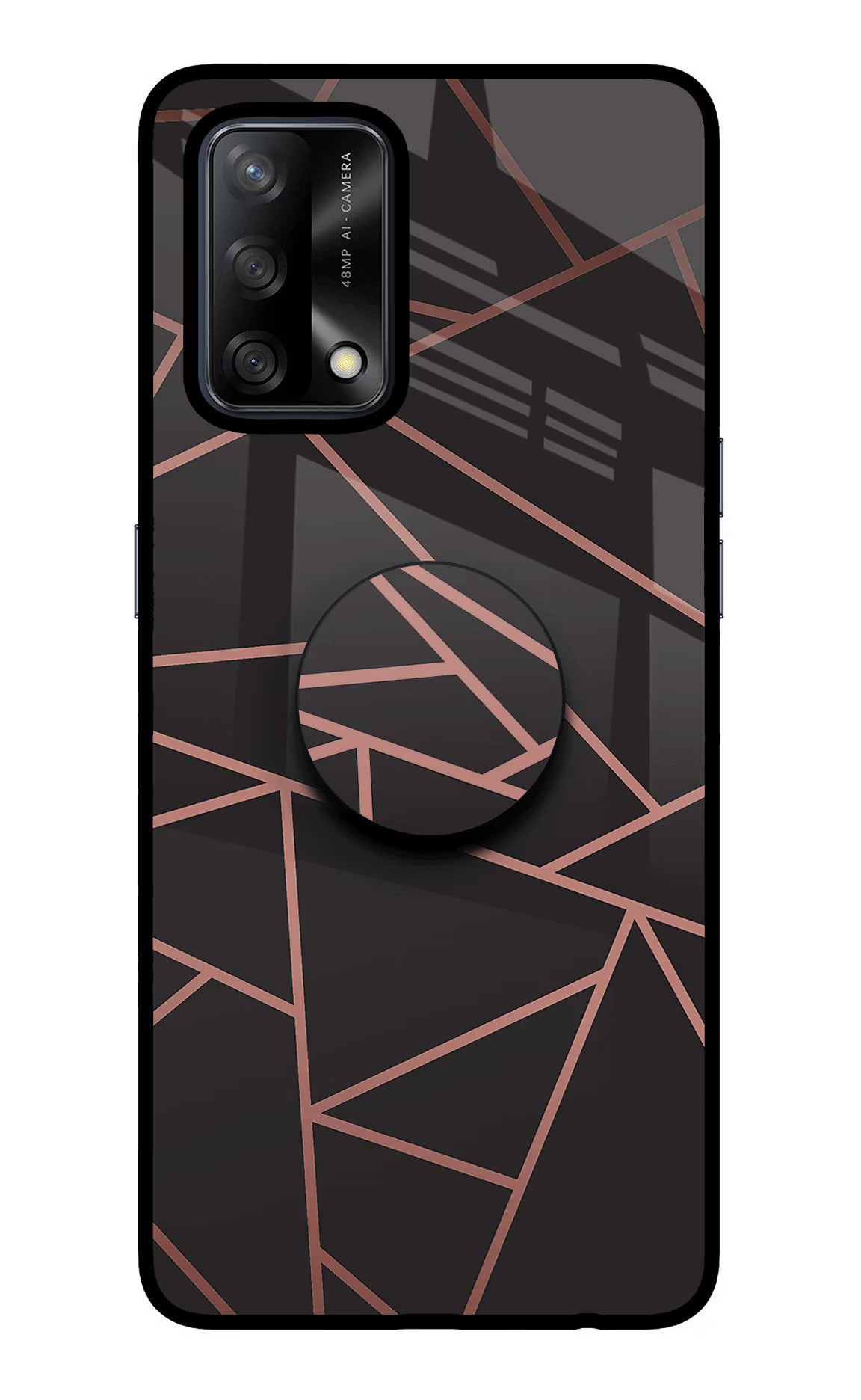 Geometric Pattern Oppo F19/F19s Pop Case by Casekaro