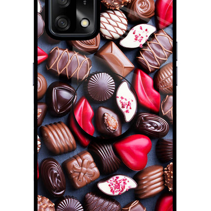 Chocolates Oppo F19/F19s Pop Case by Casekaro
