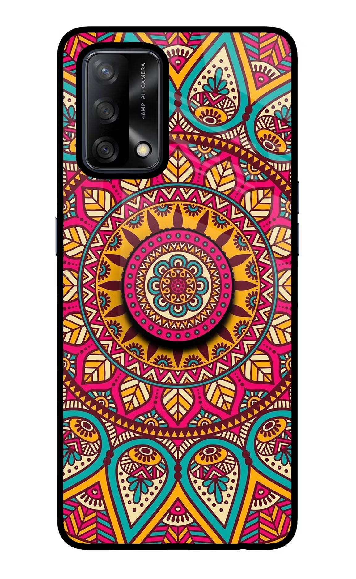 Mandala Oppo F19/F19s Pop Case by Casekaro