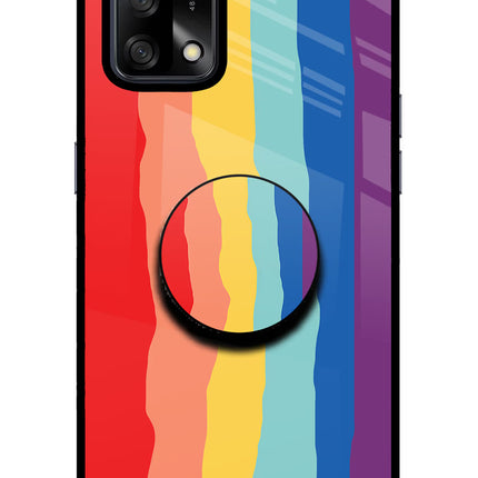 Rainbow Oppo F19/F19s Pop Case by Casekaro