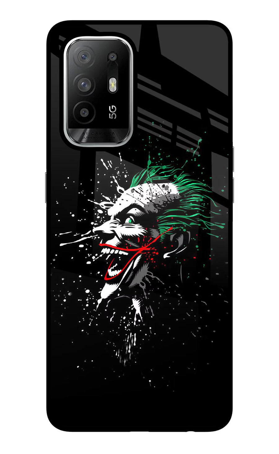 Joker Oppo F19 Pro+ Back Cover, Glass case