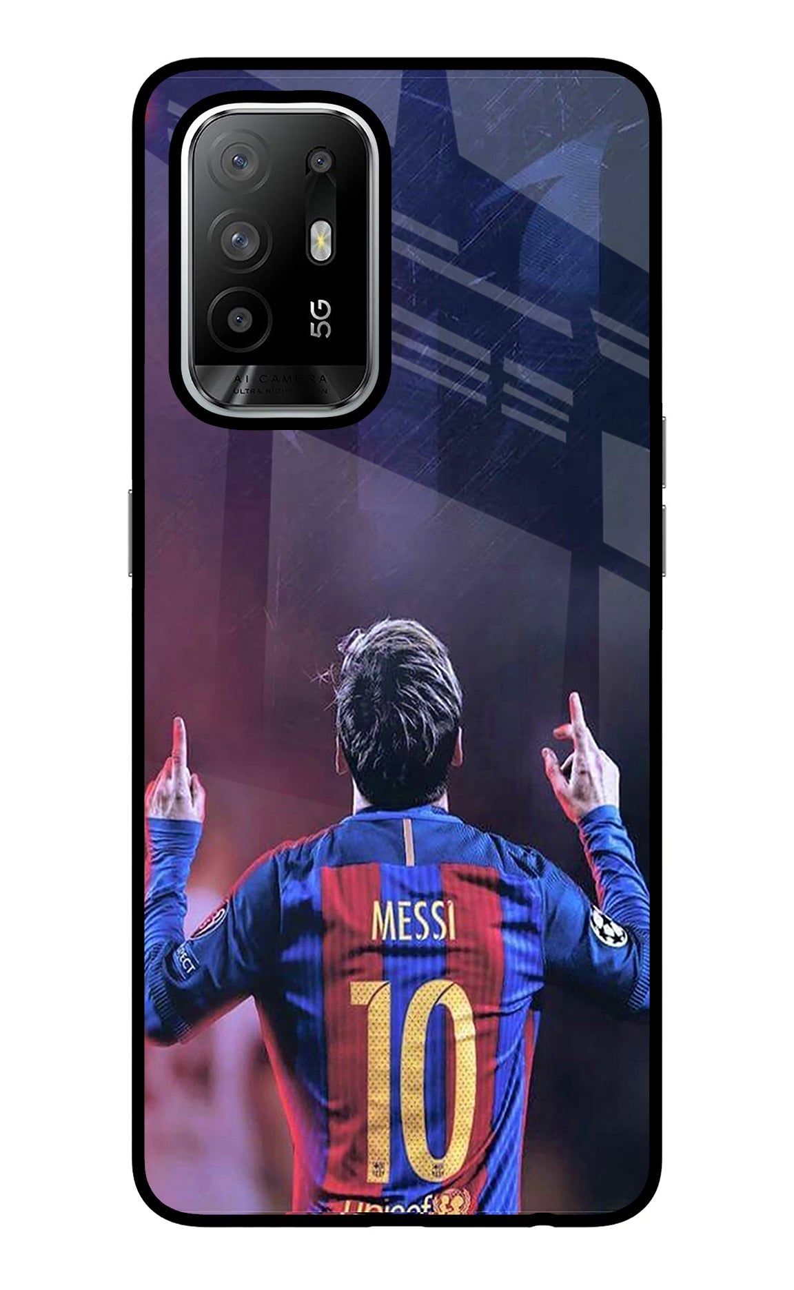 Messi Oppo F19 Pro+ Back Cover