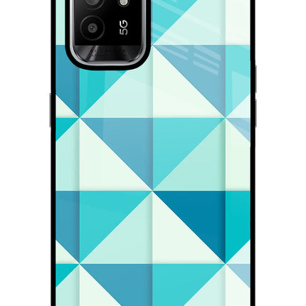 Abstract Oppo F19 Pro+ Glass Case Back Cover by Casekaro