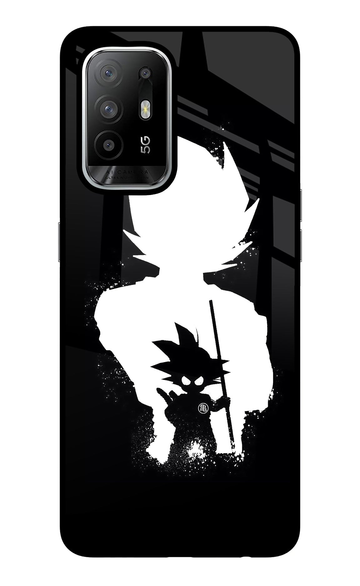 Goku Shadow Oppo F19 Pro+ Back Cover