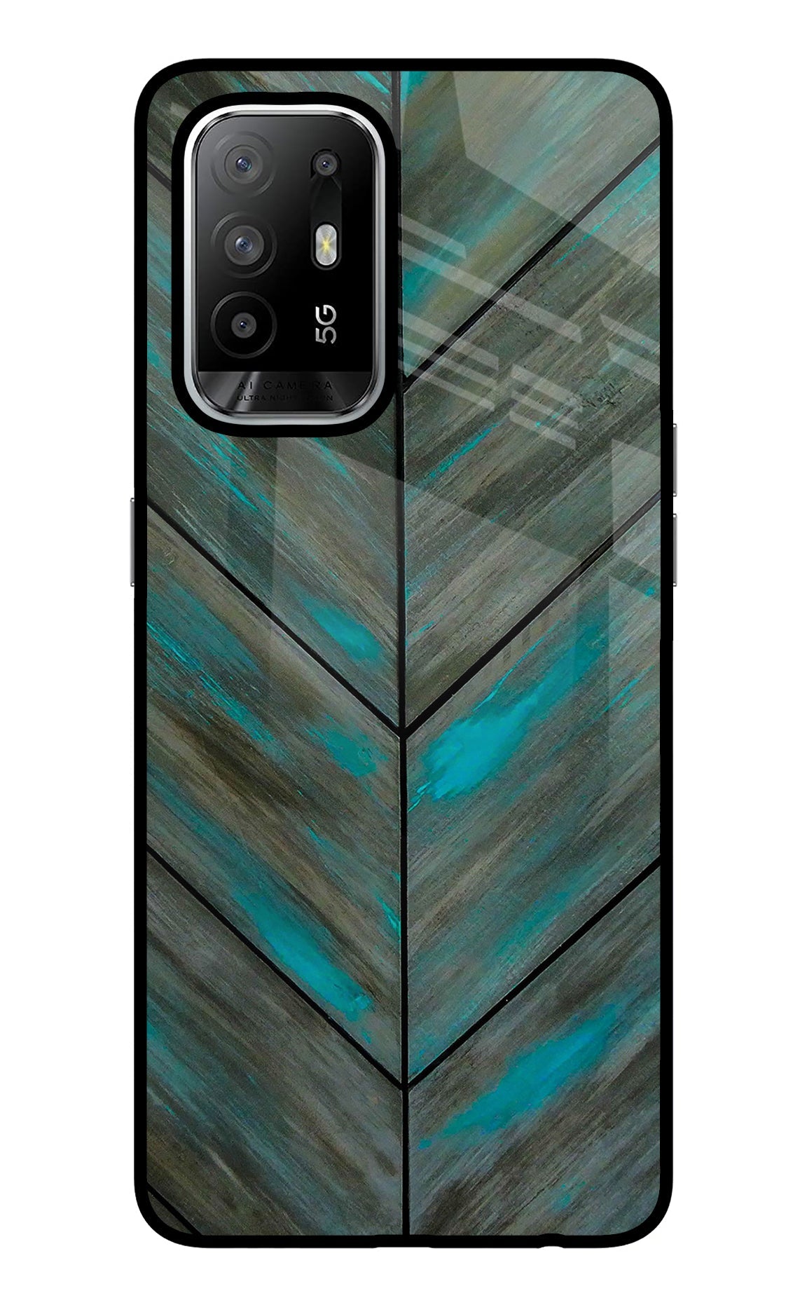 Pattern Oppo F19 Pro+ Glass Case