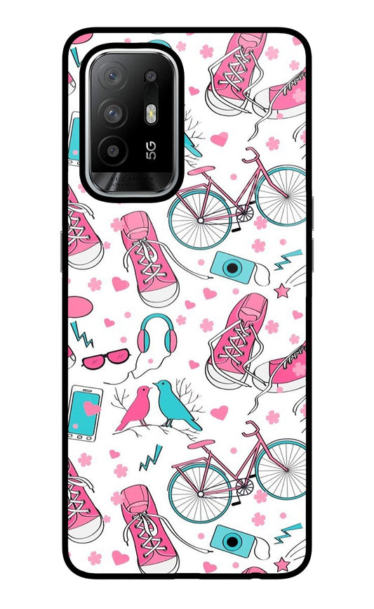 Artwork Oppo F19 Pro+ Glass Case