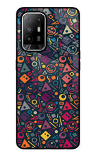 Geometric Abstract Oppo F19 Pro+ Glass Case