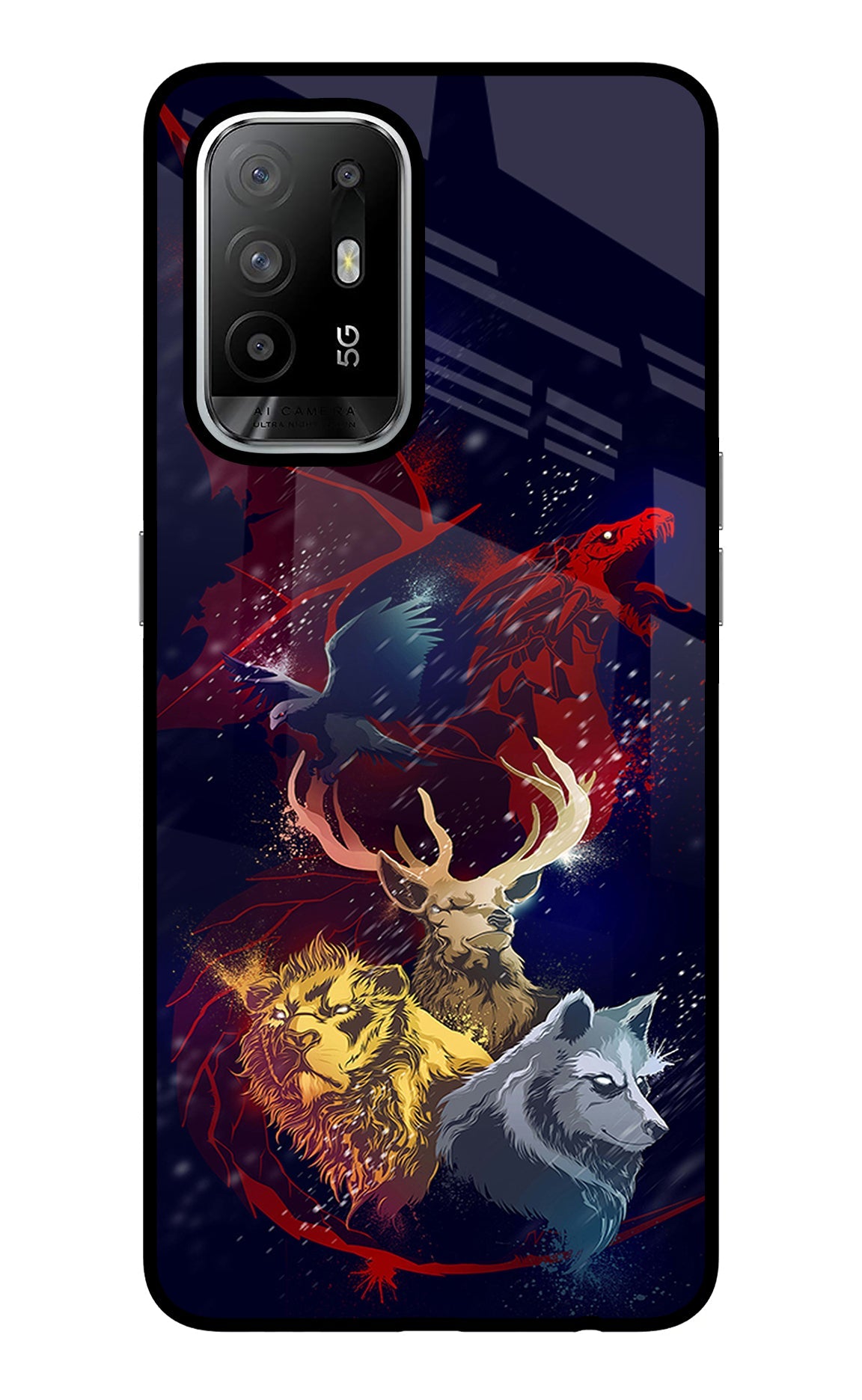 Game Of Thrones Oppo F19 Pro+ Back Cover