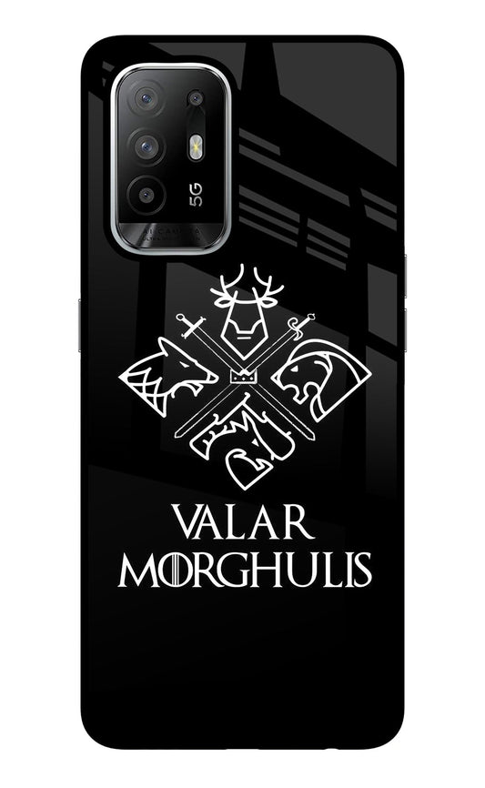 Valar Morghulis | Game Of Thrones Oppo F19 Pro+ Glass Case