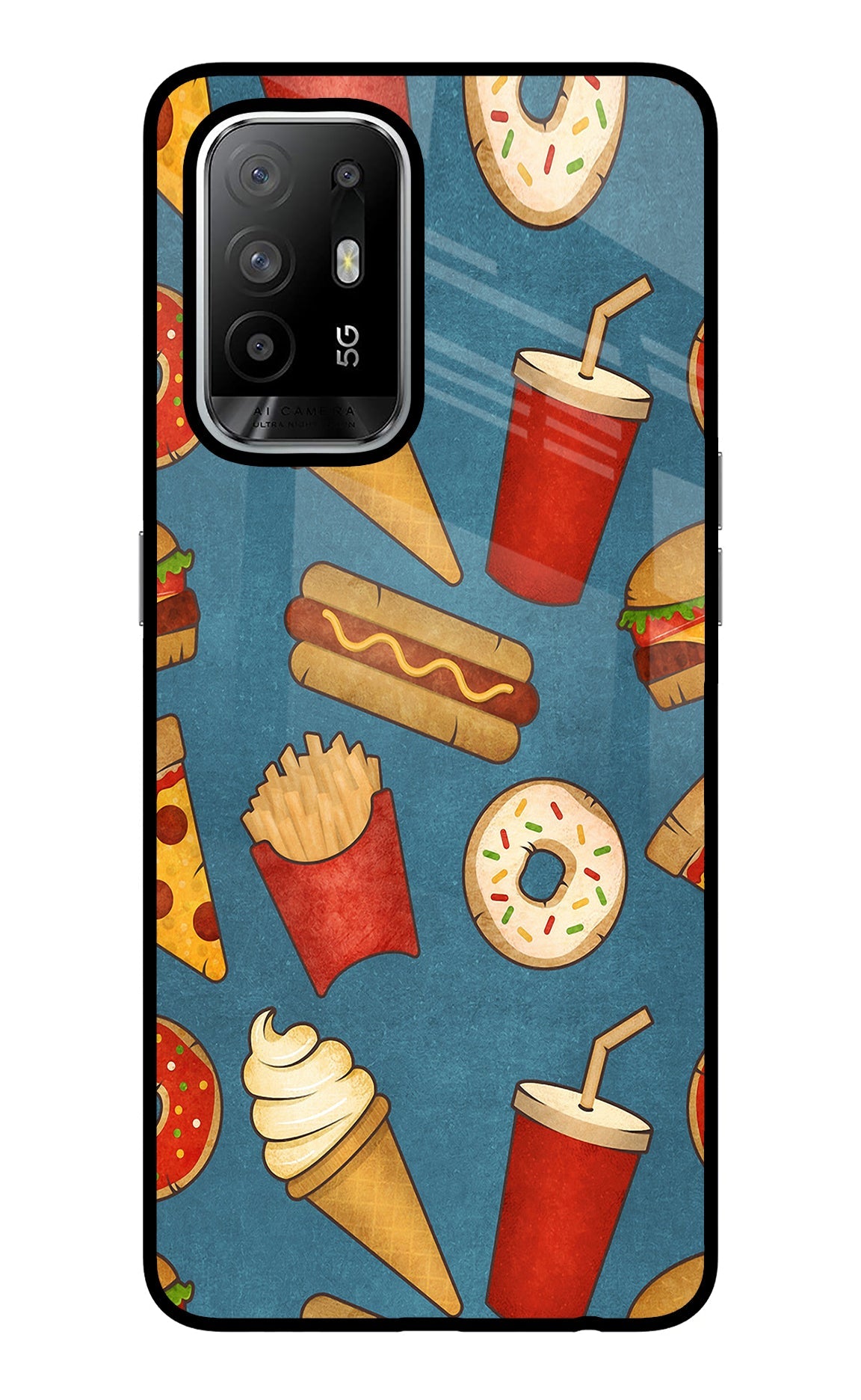 Foodie Oppo F19 Pro+ Back Cover