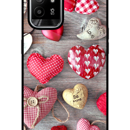 Love Wallpaper Oppo F19 Pro+ Glass Case Back Cover by Casekaro