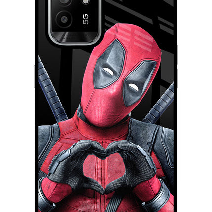 Deadpool Oppo F19 Pro+ Glass Case Back Cover by Casekaro