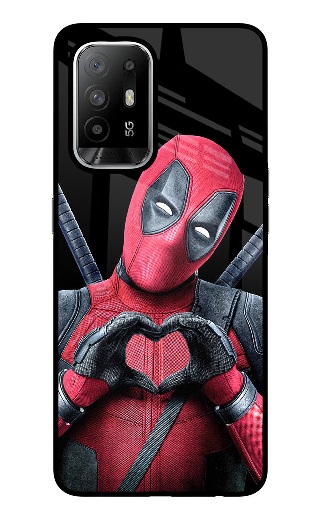 Deadpool Oppo F19 Pro+ Glass Case