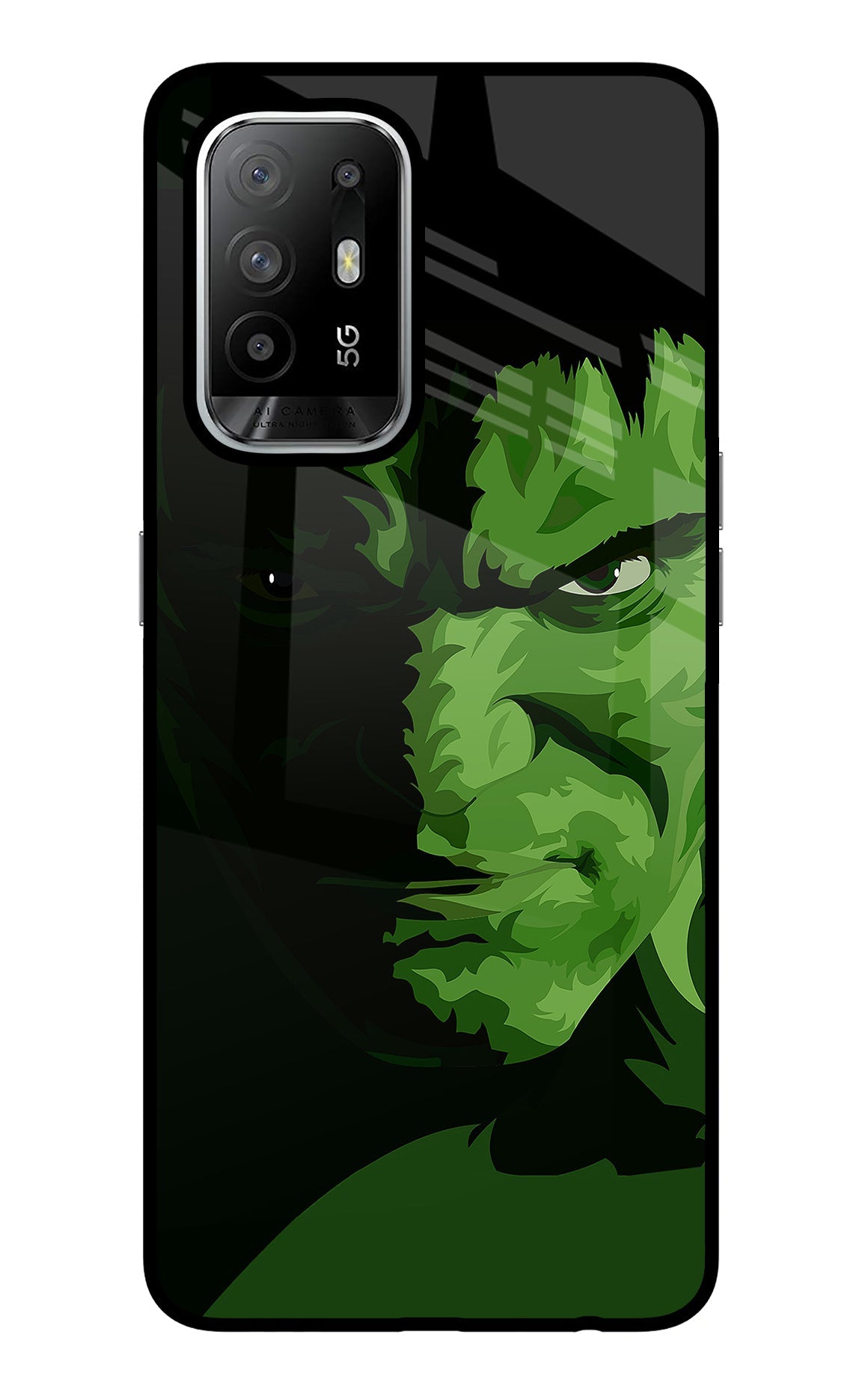 HULK Oppo F19 Pro+ Glass Case