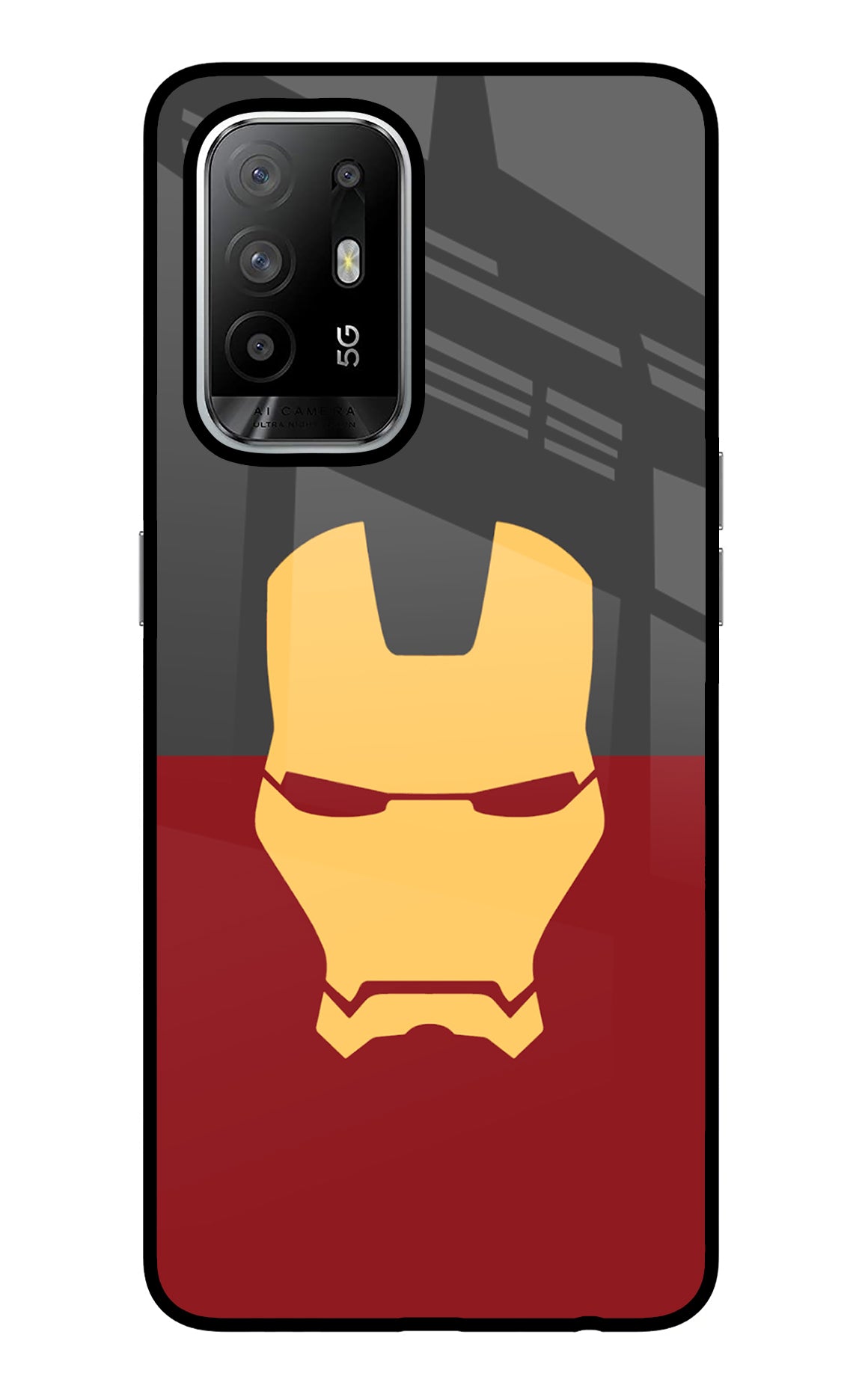 Ironman Oppo F19 Pro+ Back Cover