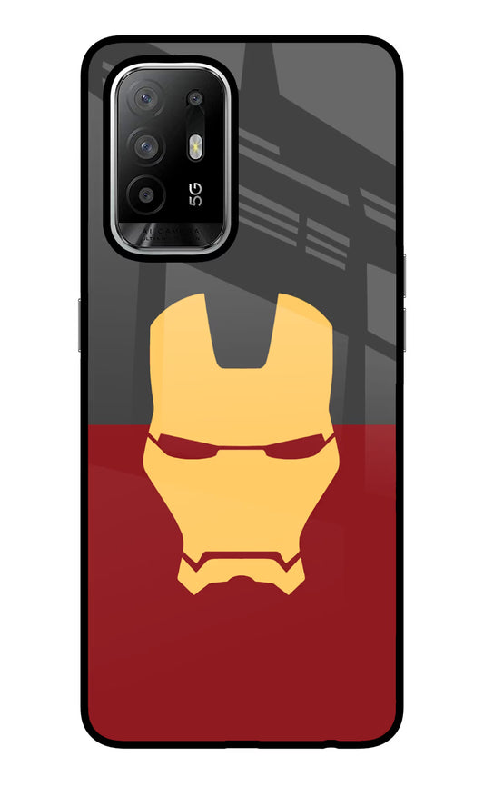 Ironman Oppo F19 Pro+ Glass Case