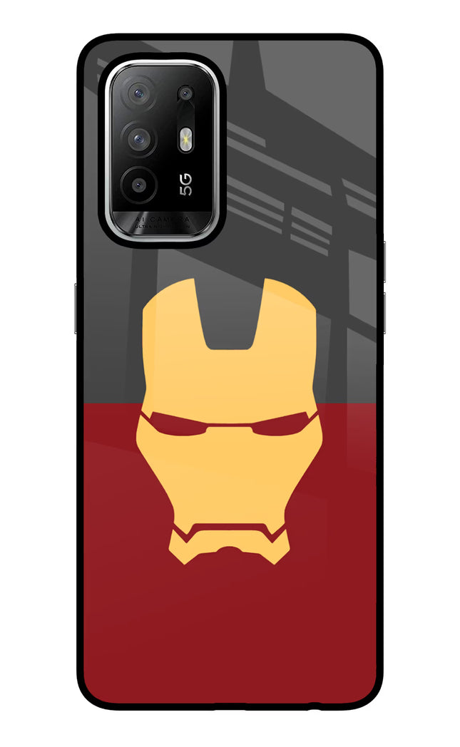 Ironman Oppo F19 Pro+ Glass Case
