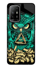 Green Owl Oppo F19 Pro+ Glass Case