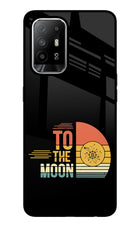 To the Moon Oppo F19 Pro+ Glass Case