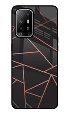 Geometric Pattern Oppo F19 Pro+ Glass Case