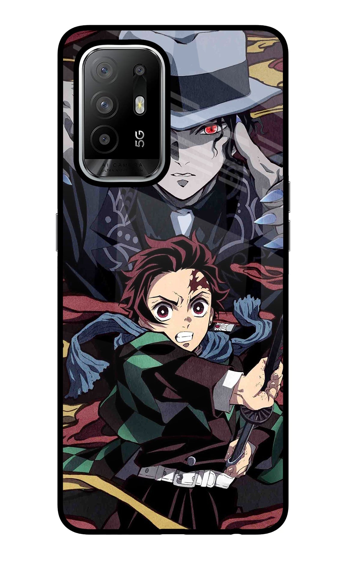 Demon Slayer Oppo F19 Pro+ Back Cover