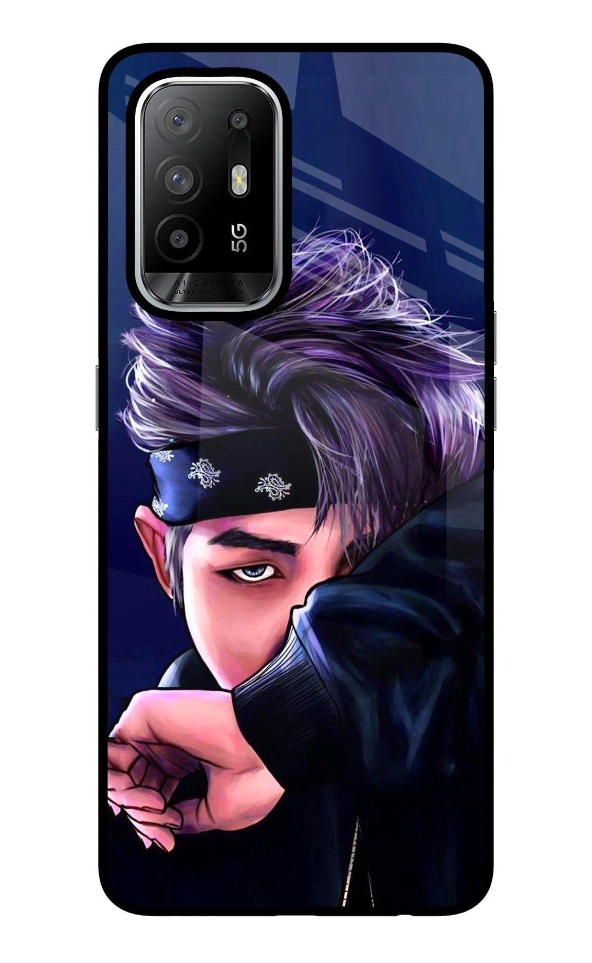 BTS Cool Oppo F19 Pro+ Glass Case