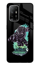 Black Panther Oppo F19 Pro+ Glass Case