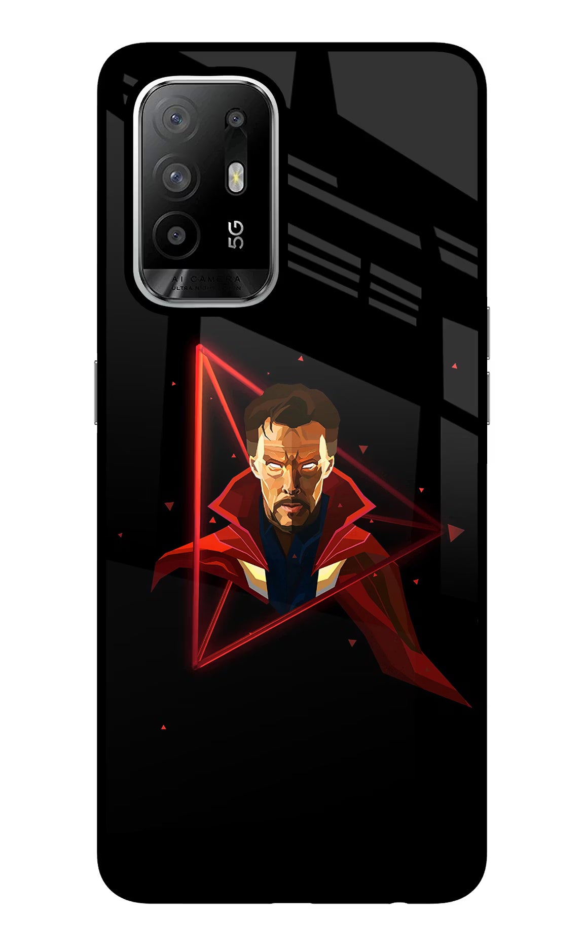 Doctor Ordinary Oppo F19 Pro+ Glass Case Back Cover by Casekaro