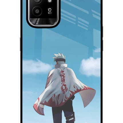 Kakashi Oppo F19 Pro+ Glass Case Back Cover by Casekaro