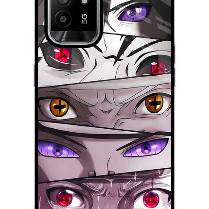 Naruto Anime Oppo F19 Pro+ Glass Case Back Cover by Casekaro