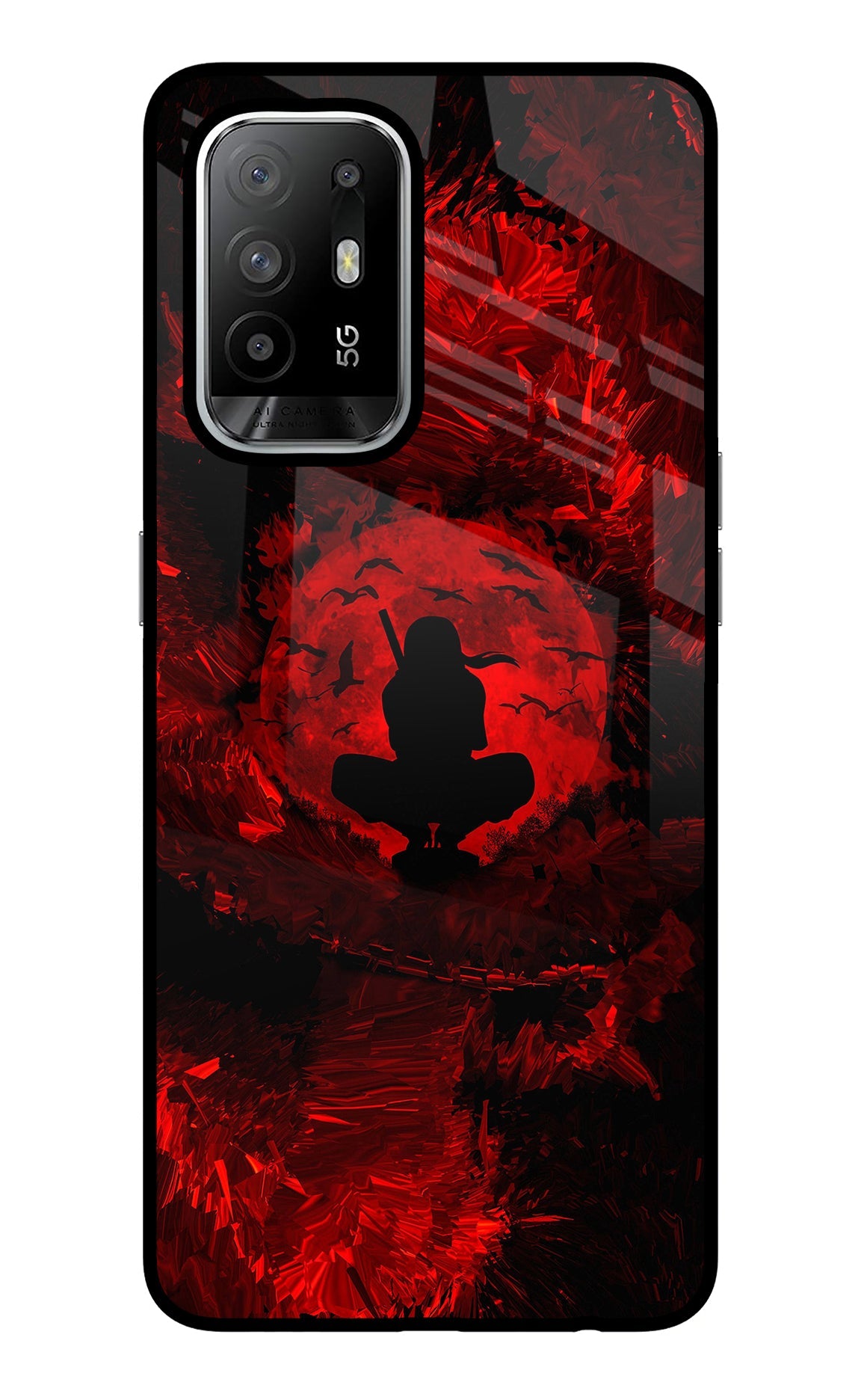 Itachi Uchiha Oppo F19 Pro+ Back Cover