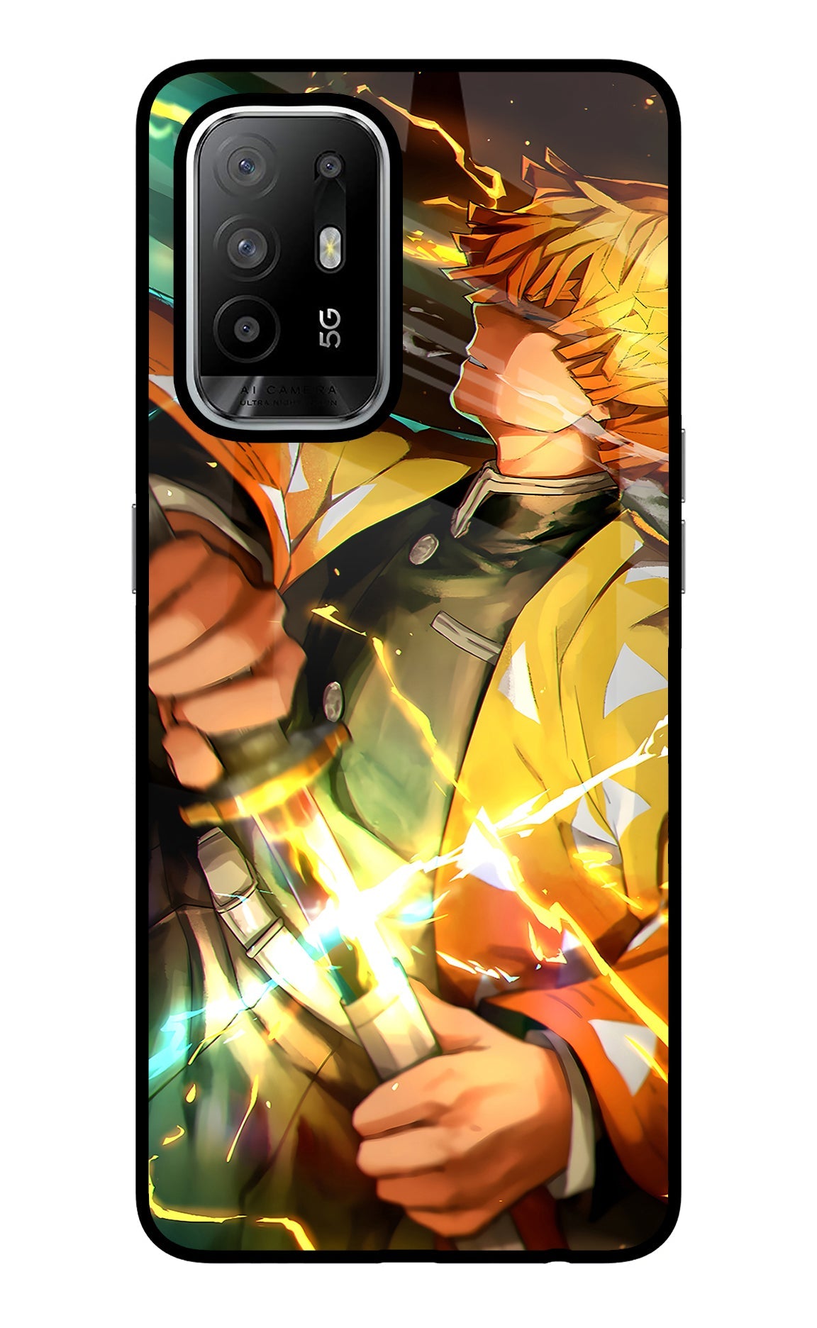 Demon Slayer Oppo F19 Pro+ Back Cover