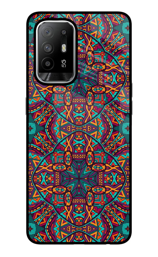 Colour Mandala Oppo F19 Pro+ Glass Case