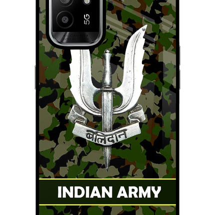 Balidan Indian Logo Oppo F19 Pro+ Glass Case Back Cover by Casekaro