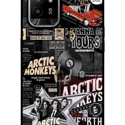 Arctic Monkeys Oppo F19 Pro+ Glass Case