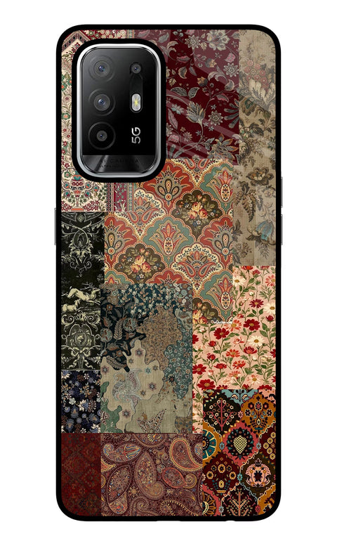 Desi Print Oppo F19 Pro+ Glass Case