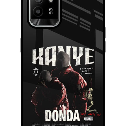 Donda Kanye West Oppo F19 Pro+ Glass Case
