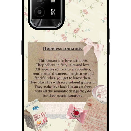 Hopeless Romantic Oppo F19 Pro+ Glass Case