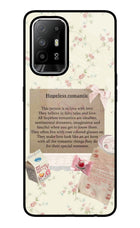 Hopeless Romantic Oppo F19 Pro+ Glass Case