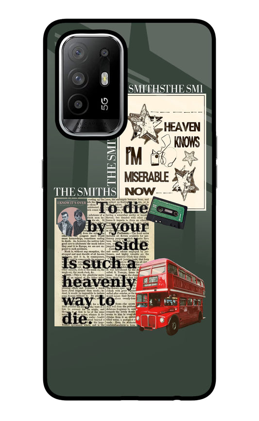 The Smiths Oppo F19 Pro+ Glass Case